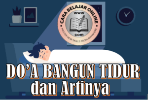 Doa Bangun Tidur